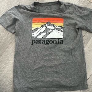 Patagonia Kids Gray Graphic T-Shirt